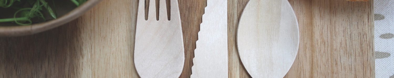 Go-Pak G02011 Premium 3 in 1 Wooden Cutlery Pack (Knife, Fork, Napkin) 001